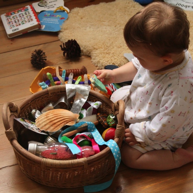 Treasure Baskets – being creative with your baby or young child ...